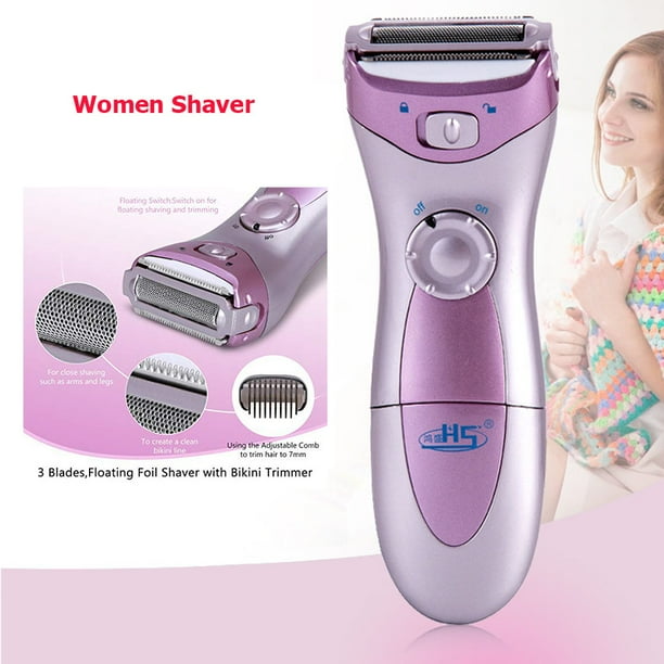 Electric Razor for Women, Hair Removal for Women 2 in 1 Wet & Dry Painless Women Shaver for Legs