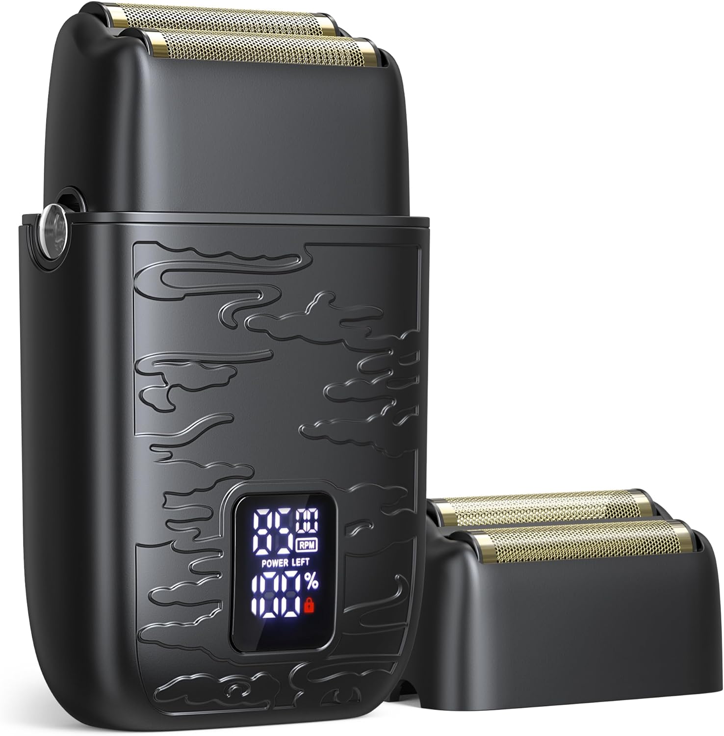 Electric Razors For Men Compact Foil Shaver With 3 Adjustable Speed