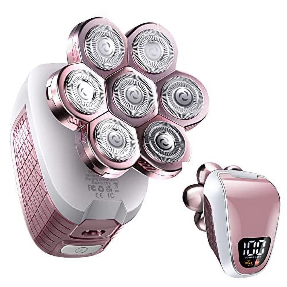 Electric Razors for Women, 5 in 1 Cordless Electric Painless Leg Shaver for Women, Hair Remover