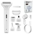 thumbnail image 1 of Electric Razro Painless 5-in1 Womens Shaver Hair Removers for Face,Eyebrow and Underarm Bikini Trimmer Hair Removal Tool, 1 of 11