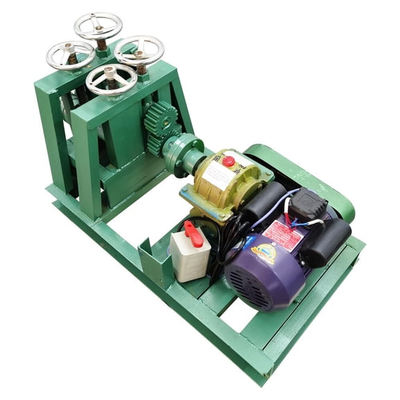 Electric Rebar Bender Plate Roll Pinch Bending Machine Ring Roller Pinch Roll Bender
