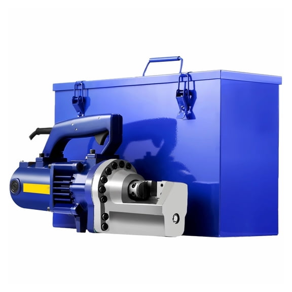 Electric Rebar Cutter 1350W 110V Hydraulic Rebar Cutter 7/8 inch RC-22, 3.5-4.5 Sec Cutting Speed, Portable with Storage Box