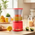 thumbnail image 1 of Electric Rechargeable Citrus Juicer - Automatic Squeezer with Touch Button, USB Charging | Portable for Orange, Lemon, Grapefruit | Easy to Clean, 1 of 6