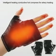 thumbnail image 1 of Electric Rechargeable Fingerless Heating Writing Gloves for Students,Cordless Heating Gloves Prevent Freezing, Hand Warmer for Indoor and Outdoor, 1 of 8