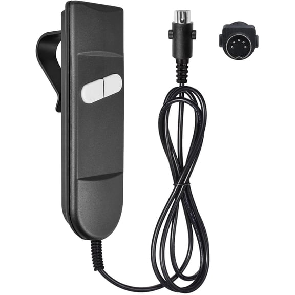 Electric Recliner Replacement Parts,5 Pin 2 Button Direct Power Remote Control,Used for Connection of Okin Lift