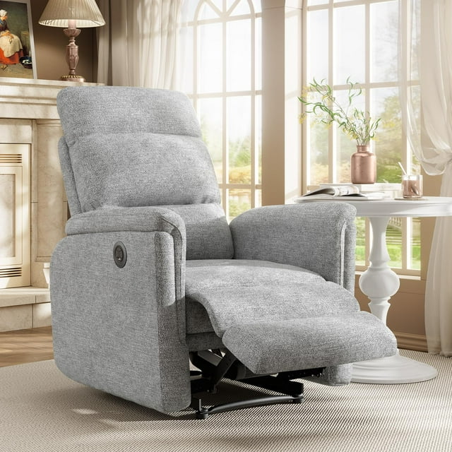 Electric Recliner chair, Ergonomic Adjustable Power Recliner with USB ...