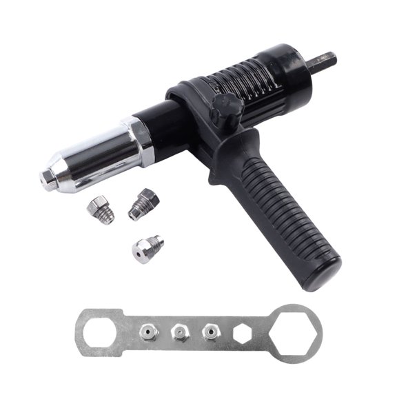 Electric Rivet Adapter Kit 2026 New Professional Complete Riveting Tool Kit