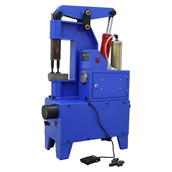 Electric Riveting Machine Pneumatic Brake Shoe Lining Riveting Machine Double-head 220V
