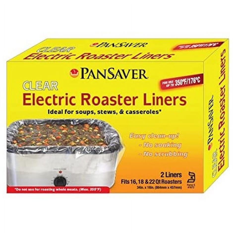 Electric Roaster Liners,1pack (2 units)