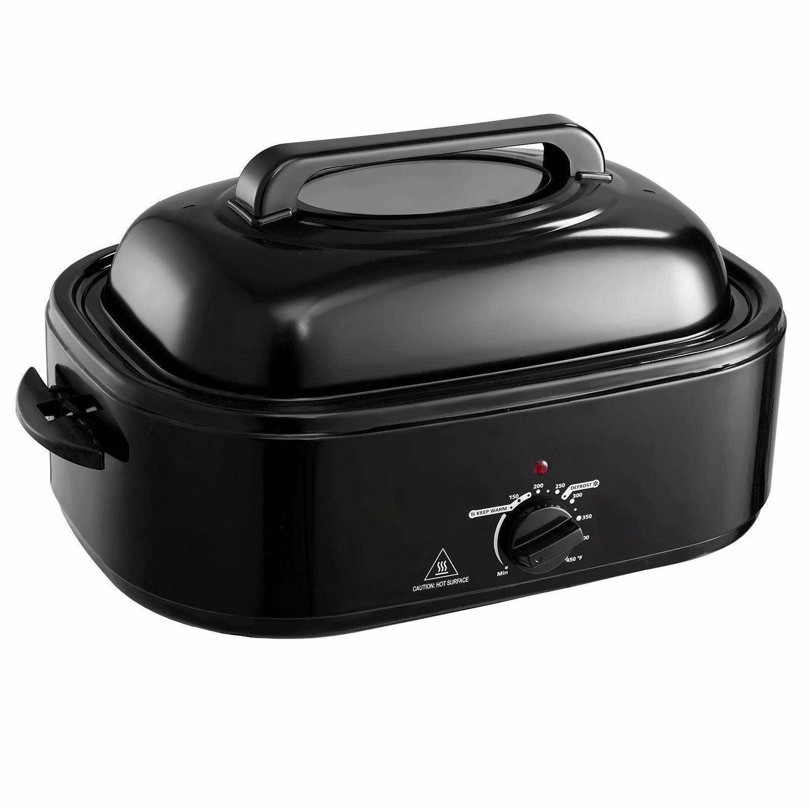 Electric Roaster Oven 20QT, Turkey Roaster with Self-Basting Lid, 1450W ...