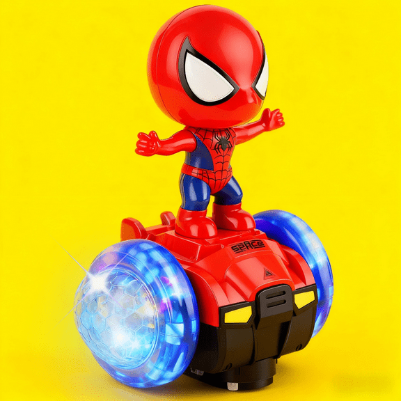 Electric Robot Car Toy - Dancing 360 ° Spin, Auto Obstacle Avoidance, Colorful Lights & Music, Birthday Gift