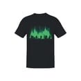 thumbnail image 1 of Electric Rock Concert Silhouette Men's T-shirt, 1 of 3