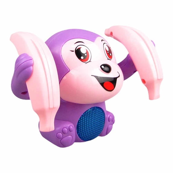 Electric Rolling Monkey children's toys crawling exercises D6V3