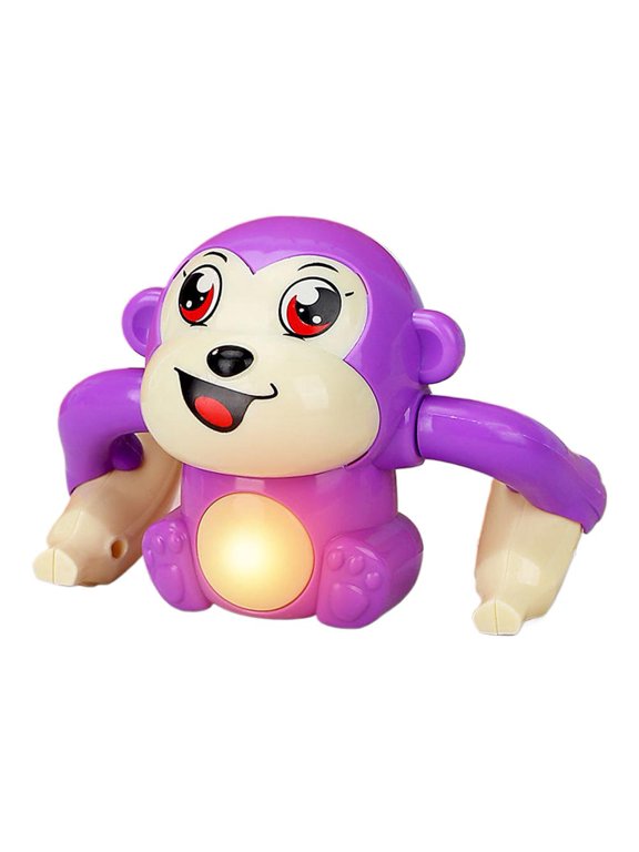 Electric Rolling Monkey childrens toys crawling exercises