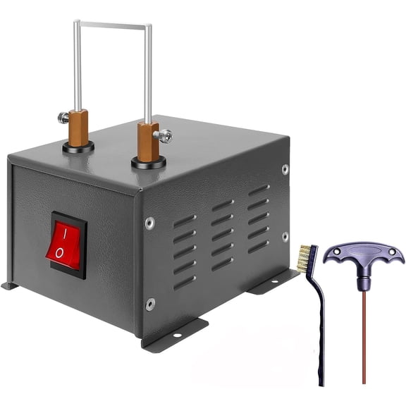 Electric Rope Cutter Heat Sealer 35W- Hot Knife Thermal Blade for Cutting Braids, Fabrics, Webbing, Belting, and Ribbons - Bench Mount Cutting Tool Kit.