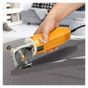 Electric Rotary Fabric Cutter, Mini Cloth Cut, Handheld, 2 Round Knife Machine, Portable Fabric Cutter, Scissors, 70mm ,Sharp & Durable