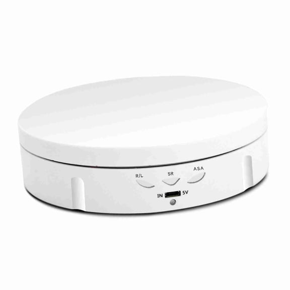 Electric Rotating Display Stand 3 Speed Adjustable 360 Turntable Jewelry Watch Collectibles Display Scene