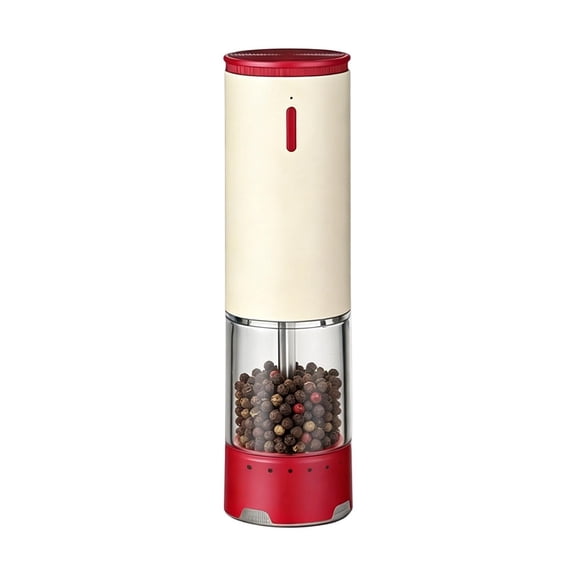 Electric Salt And Pepper Grinder, Rechargeable Pepper Mill With Adjustable Grind Coarseness, USB Charging Mill, On.e-Touch Operations, Quiet Operations For Kitchen & Dining