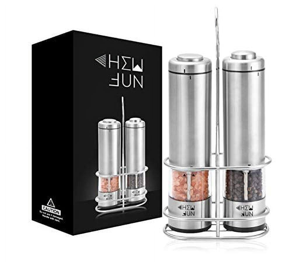 PEPPER GRINDER - Full Review of Chew Fun Electric Gravity Grinder 