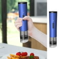 thumbnail image 1 of Electric Salt and Pepper Grinder Set, USB Rechargeable, Adjustable Coarseness with Ceramic Burr, One-Touch Portable Spice Mill for Kitchen and Outdoor Cooking (3 Pack), 1 of 7