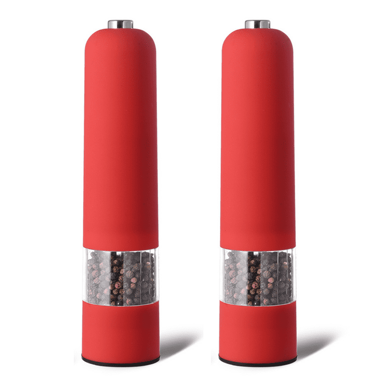 1/2PCS Electric Mill Pepper And Salt Grinder Automatic Pepper Mill