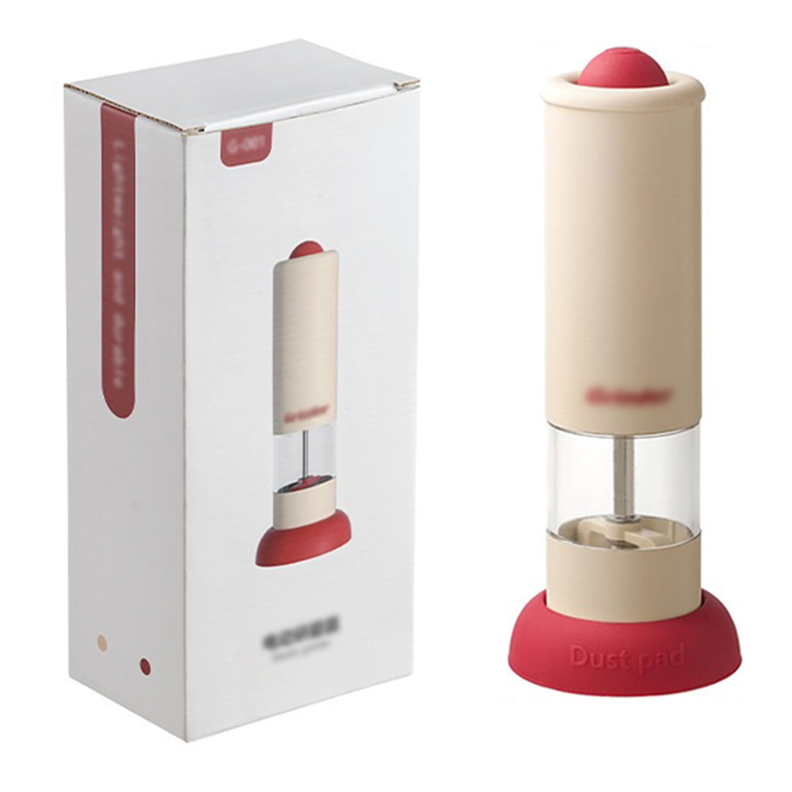 Electric Salt and Pepper Grinder, Pepper Mill Rechargeable & Adjustable Salt Shaker with Storage Base