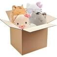 thumbnail image 1 of Squishmallows 8" Mystery Cat 3-Squish Value Pack- Get Three Official Jazwares 8" Kitty Plush for Less- Collectible Soft & Squishy Stuffed Animal Toy- Great Gift Set for Kids, Girls & Boys, 1 of 5