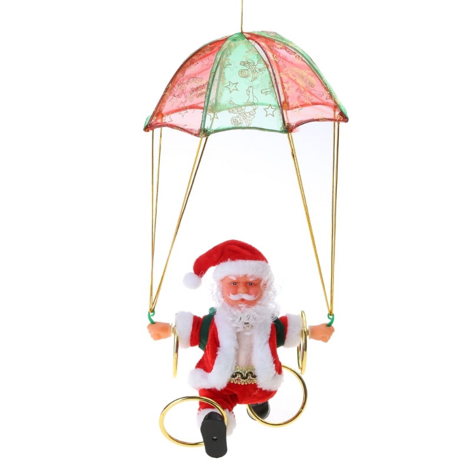 SURENHAP Parachute de Noël Joli pendentif Parachute, poupée père noël, bébé jouets poupee SURENHAP Parachute de Noël Joli pendentif Parachute, poupée père noël, bébé jouets poupee