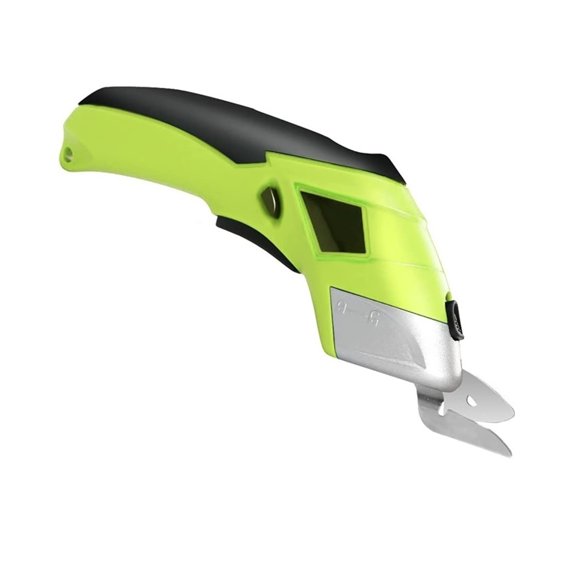 Electric Scissor Auto Cutter Cordless With 2 Blades Simplicity Household Cutting Garment Fabric Underwear Leather Portable ,Effortless Cutting
