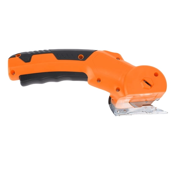 Electric Scissors Cordless 2000mAh Rechargeable Cutter for Fabric Cardboard Leather Crafting with Safety Lock LED Light