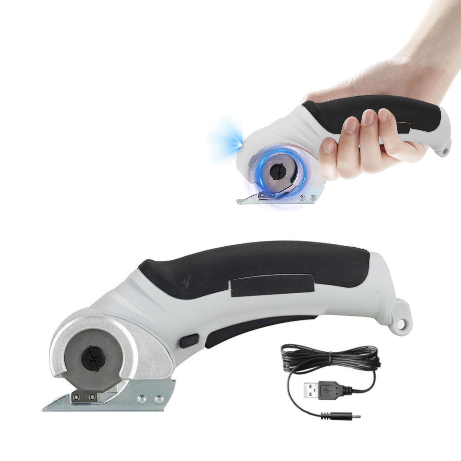 GBAYXJ Scissors Cordless Fabric Cutter Handheld Portable Rechargeable Carpet Cutter 240 Cardboard Cutter Scissors For Cutting Fabric Carpet Leather