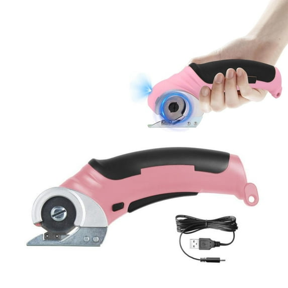 1X Electric Scissors Clearance! Scissors Cordless Fabric Cutter Handheld Portable Rechargeable Carpet Cutter 240 Cardboard Cutter Scissors for Cutting Fabric Carpet Leather