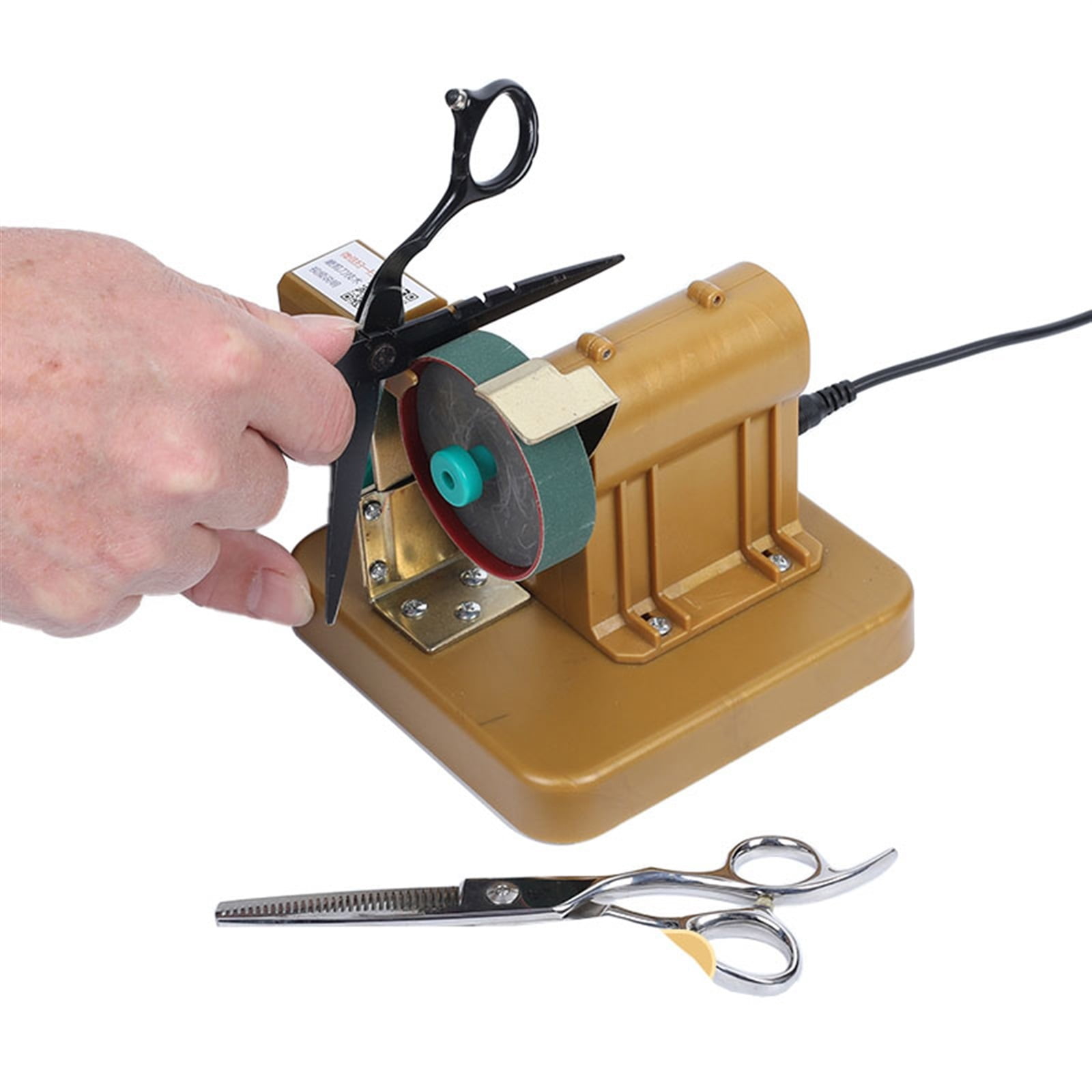 Electric Scissors Sharpening Machine High Precision Hairdressing Shop