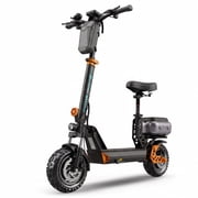 Electric Scooter,1200W Peak Motor,30 Mph,35 Miles ,All Terrain 10"off Road Tires E-Scooter,Commuter Scooter with Seat & Storage Box