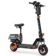 Electric Scooter,1200W Peak Motor,30Mph,35Miles,All Terrain 10"off Road Tires,Commuter E-Scooter with Storage Box & Seat
