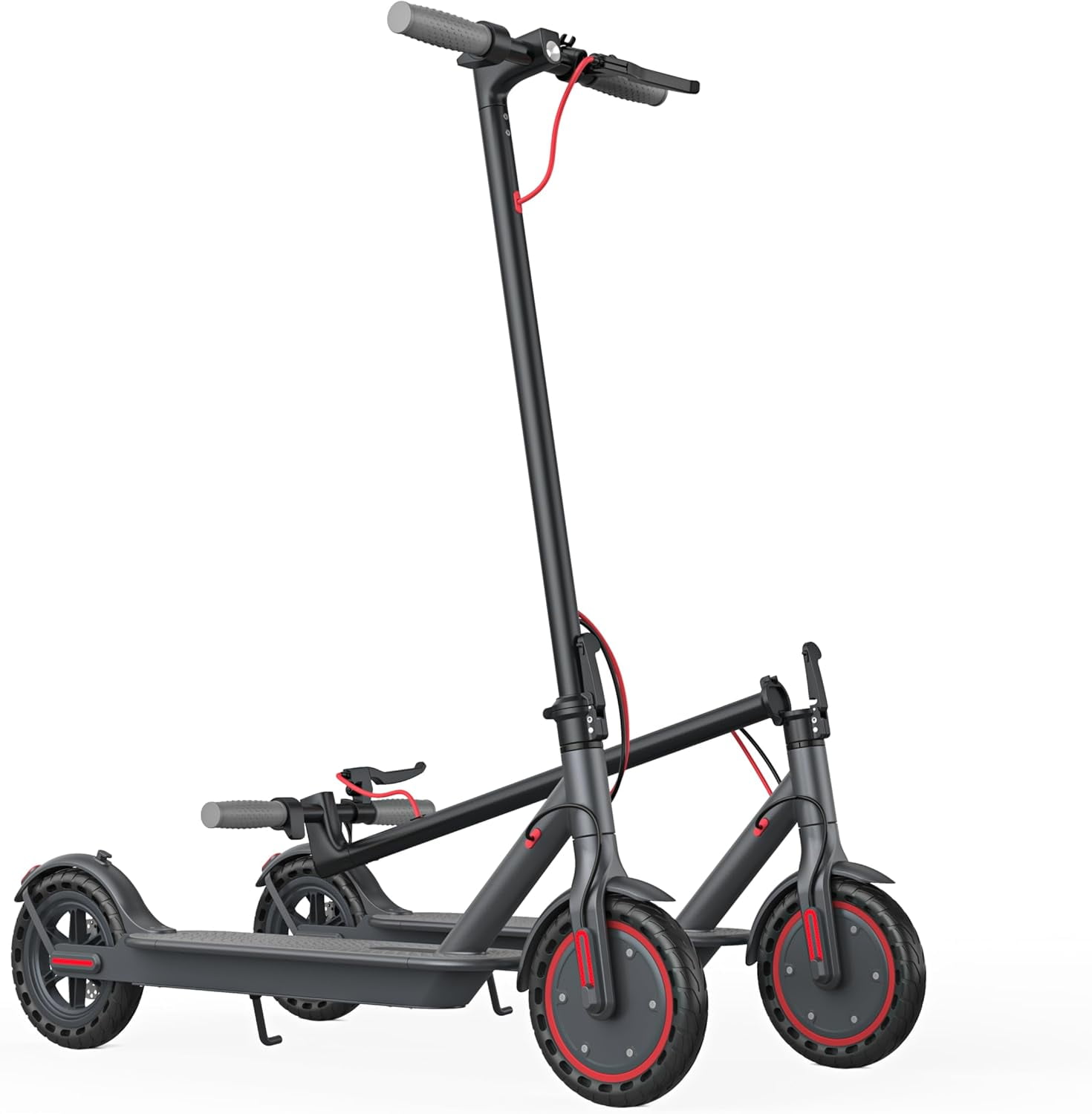 Electric Scooter 350W Motor, 8.5" Solid Tires, Up to 19 MPH and 20/23