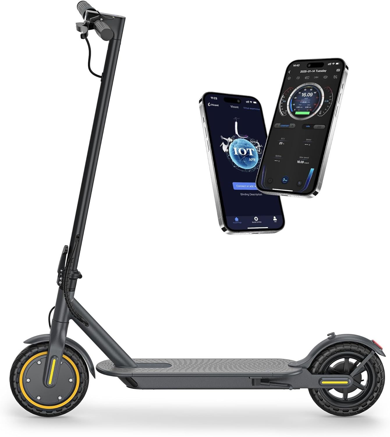 Electric Scooter 350w Motor 16mph 12miles Foldable Review | BestReviews
