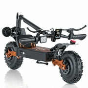 AZHAR GT28 3000W Electric Scooter for Adults,Top Speed 35MPH Fast Electric Scooter, 50Miles Long Range Commuting E-Scooter with 11 Off Road Tires, Full Suspension