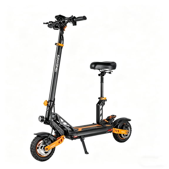 Electric Scooter for Adult, 34Mph Fast Speed, Up to 43Miles Long Range, 1000W Motor, 10" Off Road Tires with Detachable Seat, Foldable E-Scooter Adults for Commuting & Outdoor Riding