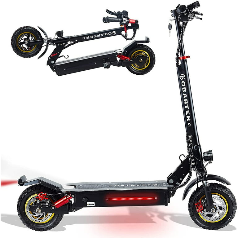 Powerful 1600W Motor 50km/H Scooters off Road Foldable Fat Tire Electric  Scooter - China off Road Scooter and 36V1000W Scooter price