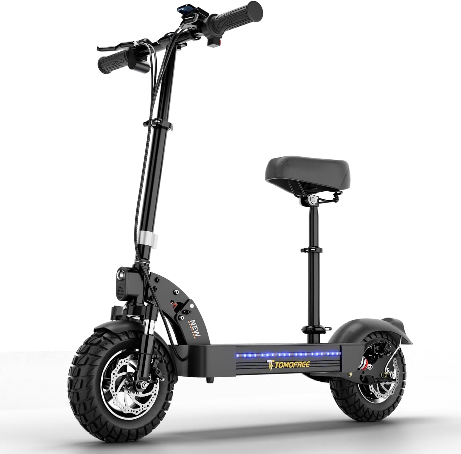 Electric Scooter Adults, 1000W Single Motor/2400W Dual Motor, 40 Mile Range & 40 MPH Speed, 48V