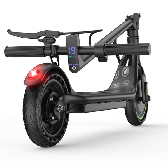 Electric Scooter for Adults, 350W Motor, 19 MPH Max Speed, Up to 19 Miles Range, Foldable Commuter E Scooter, App Control, Dual Braking System, LED Display, Lightweight Electric Scooter