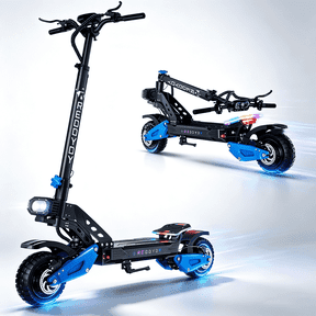 RD2 Electric Scooter Adult Off-Road 3600W Motor 45MPH Max Speed 50Miles Range 10.5 inch All-Terrain Tires with App