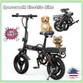 thumbnail image 1 of Electric Scooter Adults, 500W Electric Scooter With Two Seats, 20-Mile Range, Speed Up To 17.5MPH, Ample Storage For Carry People & Cargo, 1 of 5