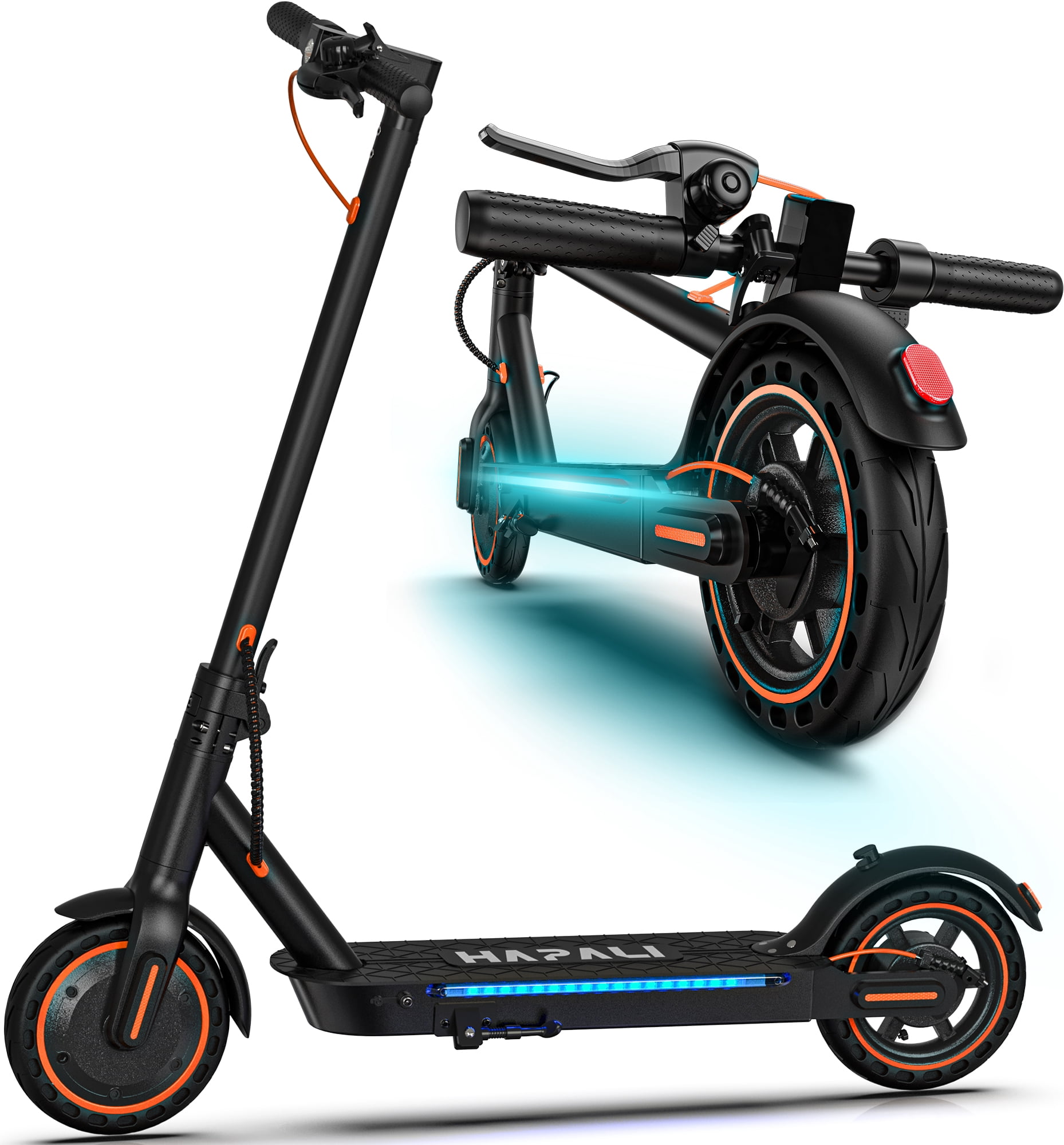 Electric Scooters for Adults, UL2272-Certified, 550W Motor, Folding E-Scooter Built-in Side Lights