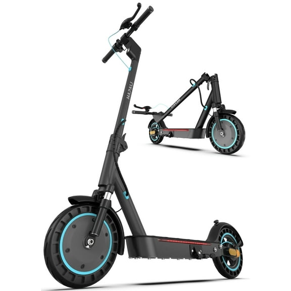 Electric Scooters for Adults, 650W Motor, 21 MPH Top Speed, Folding E Scooter with Side Lights & Turn Light