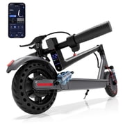Electric Scooter Adults, Folding E Scooter with 500W Motor 19 Mph Top Speed, Max 23 Miles Long Range, 10 Tires Commuting Scooters with Dual Brake System, APP for Commuting Travel&Campus