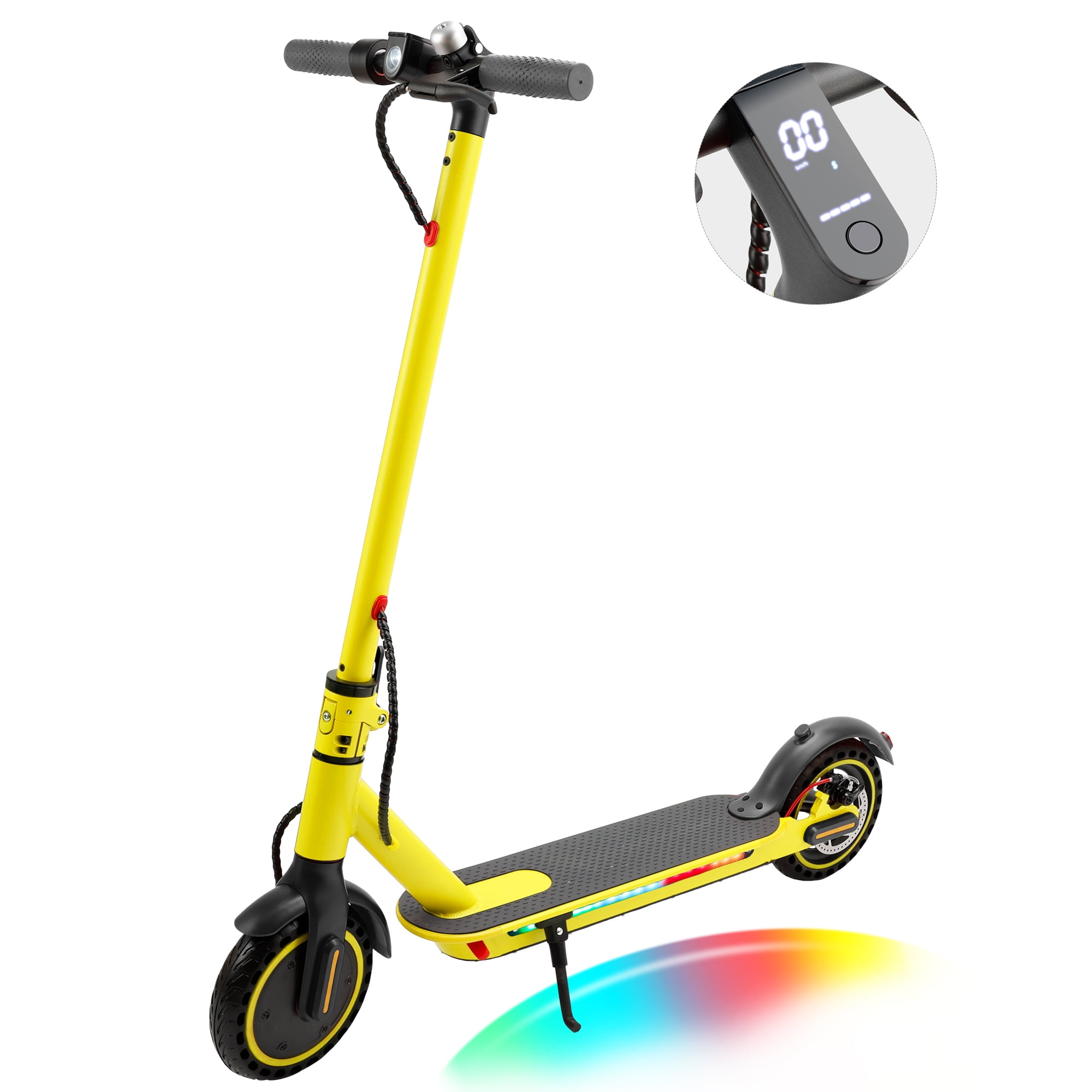 MotorGenic Electric Scooter, 19 Mph Speed, 21 Mile Range