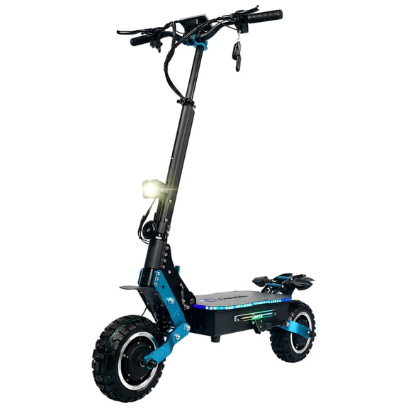 11" Electric Scooter for Adults, High Power 6000W Dual Motor,Max Speed 55MPH & Up to 55Miles,60V/40Ah Large Capacity Battery