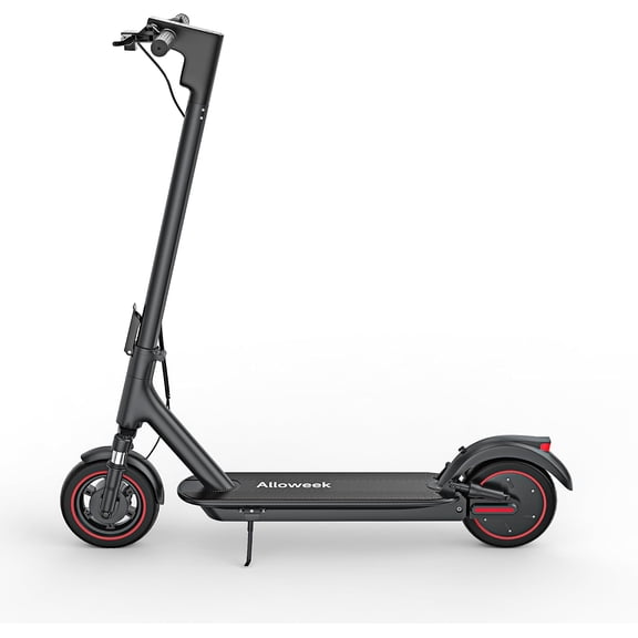 Electric Scooter for Adults, Rear Wheel Drive 500W Motor 19 MPH Top Speed, 28 Miles Long Range, 42V 14.5Ah Battery Dual Suspension, 10" Solid Honeycomb Tires, Foldable Commuter Scoo